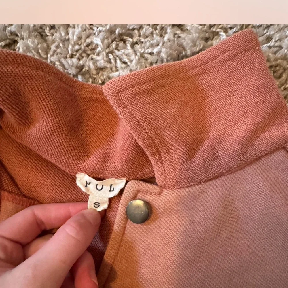 Rust Button-Up Jacket - Picture 3 of 3